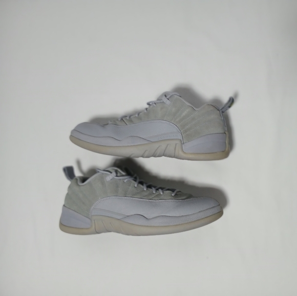 Air Jordon 12 Retro Low In Wolf Grey Sneakers Size Men's 11 - Picture 5 of 14